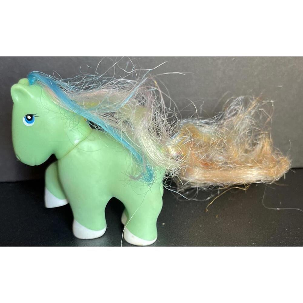 Vtg 1984 Remco Rainbow Pretty Pony Faux My Little Pony & Is In Great Condition